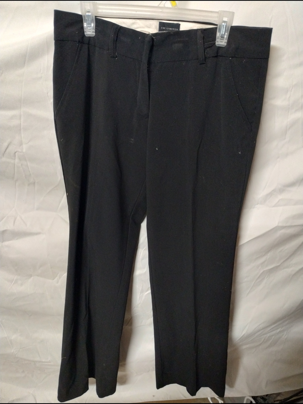 The Limited Black Pants with Pink Trim